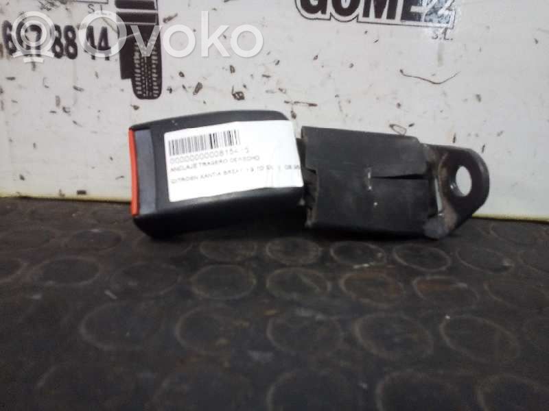 Hebilla del cinturón de seguridad trasero