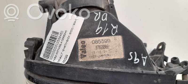 Renault 19 Etusumuvalo 