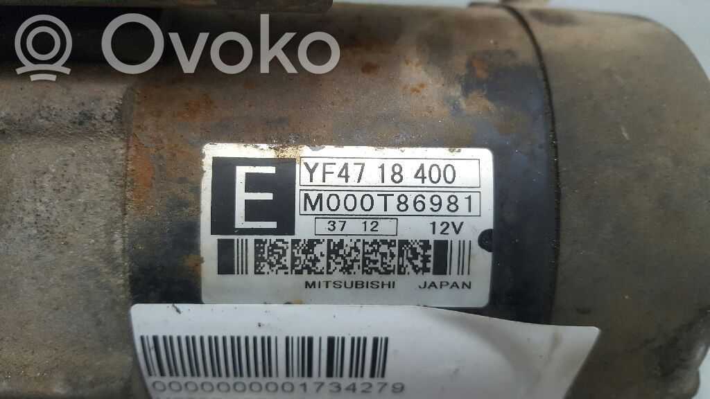 Motor de arranque   YF4718400