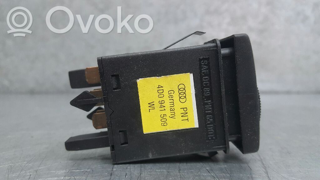 Botón interruptor de luz de peligro   4D0941509