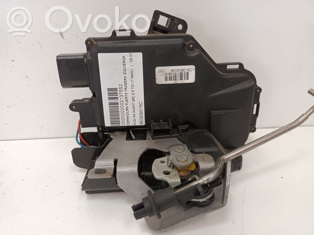 Audi A4 S4 B6 8E 8H Serratura portiera posteriore 