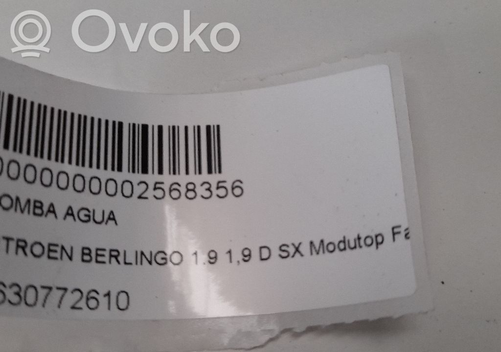 Citroen Berlingo Water pump 