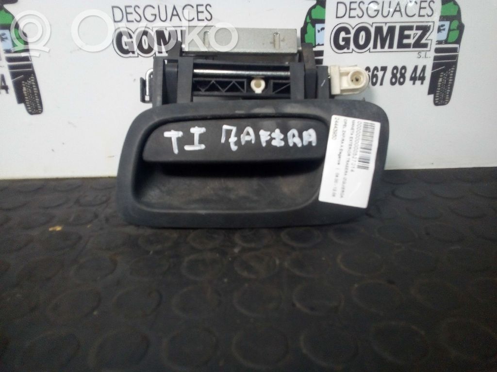 Opel Zafira A Poignée extérieure de porte arrière 
