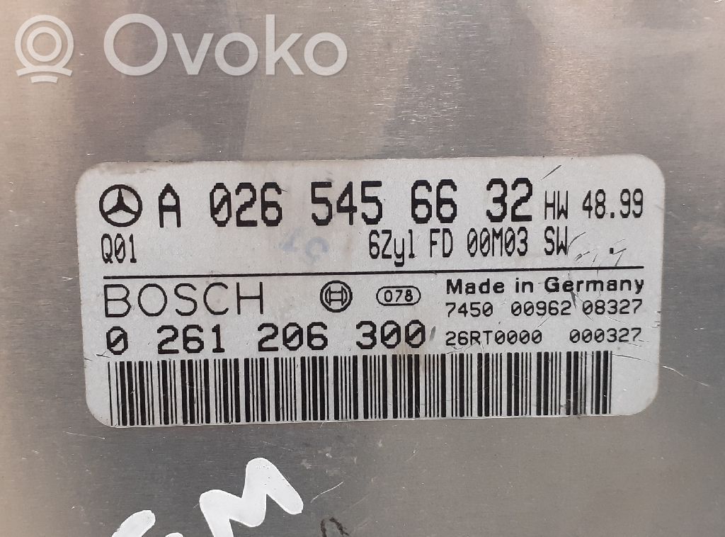 Mercedes-Benz ML W163 Centralina/modulo del motore