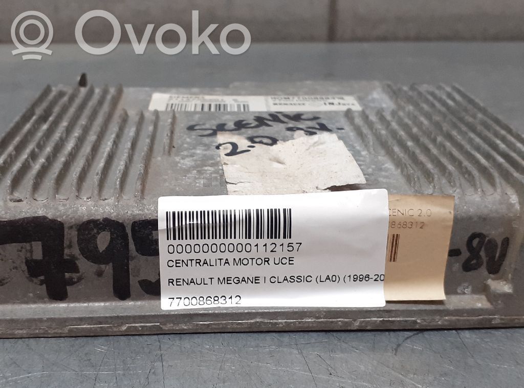 Engine control unit/module   7700868312