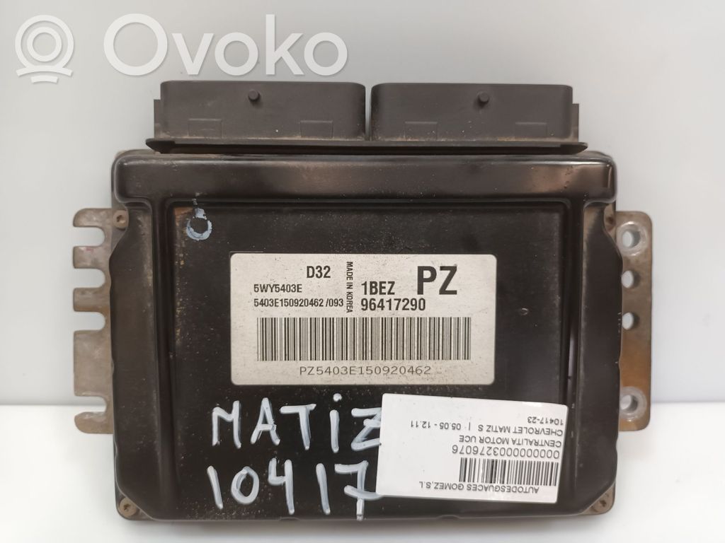 Centralina/modulo del motore   96417290