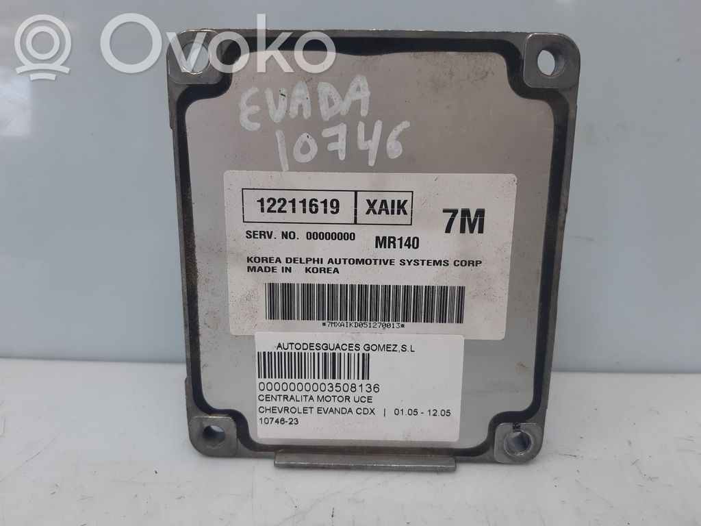 Chevrolet Evanda Engine control unit/module 