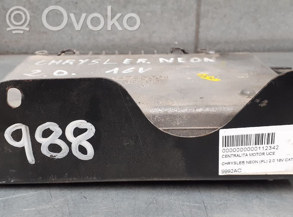 Chrysler Neon I Engine control unit/module 