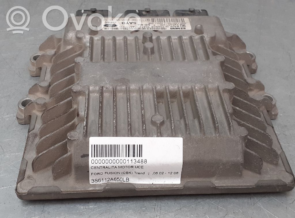 Sterownik / Moduł ECU   3S6112A650LB