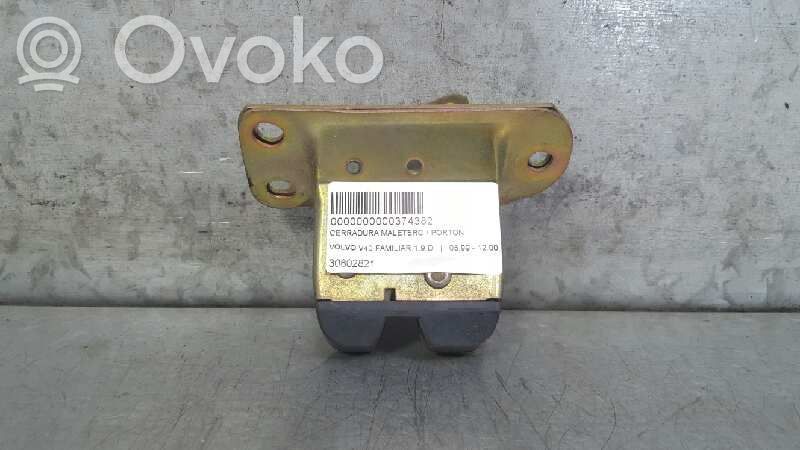 Volvo S40, V40 Blocco/chiusura/serratura del portellone posteriore/bagagliaio