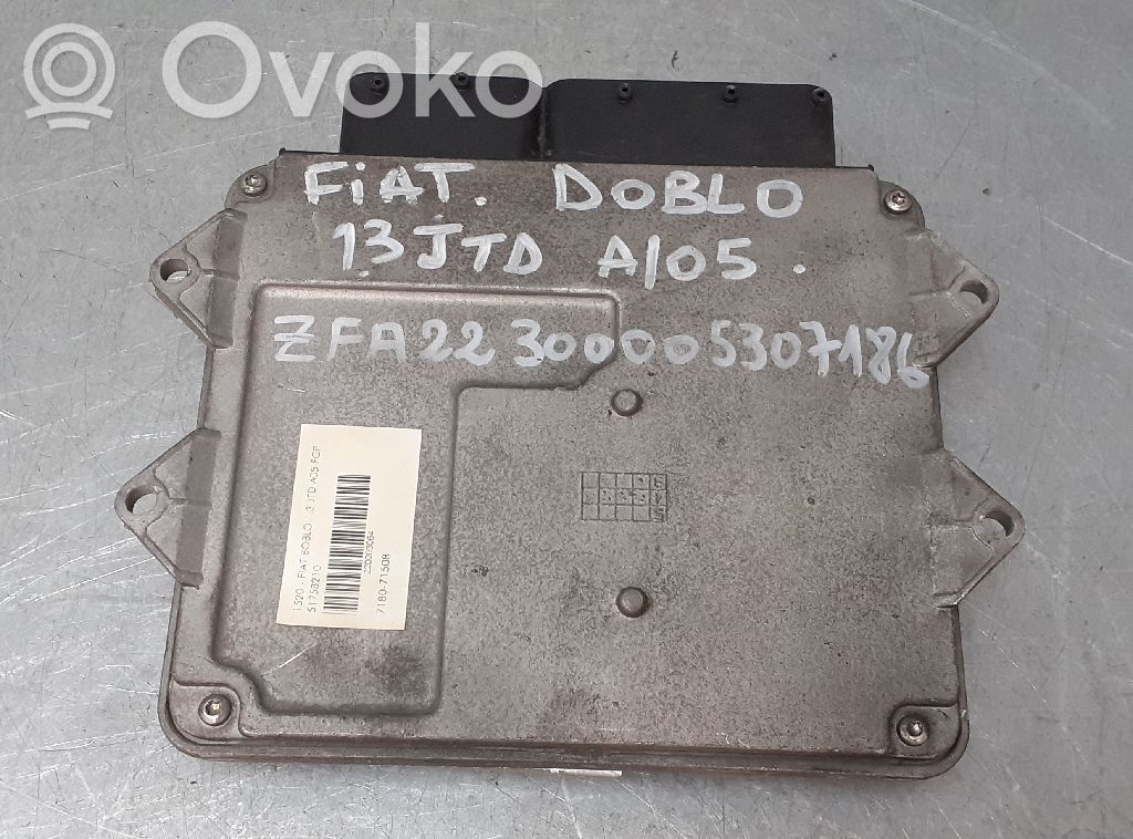 Fiat Doblo Unitate/modul de control motor 
