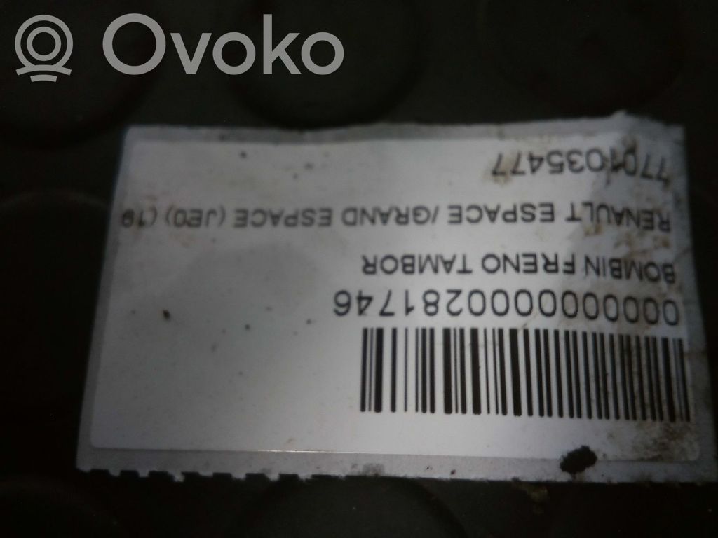 Tylny cylinder hamulcowy   7701035477
