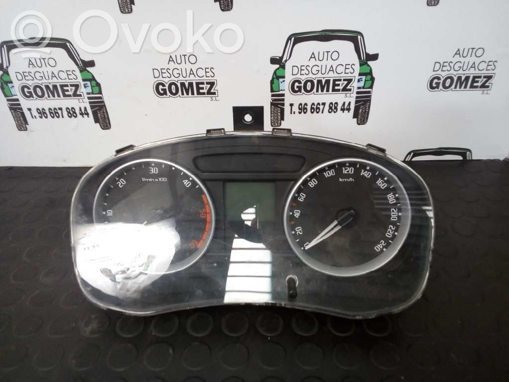 Skoda Roomster (5J) Vitezometru (grup de instrumente) 