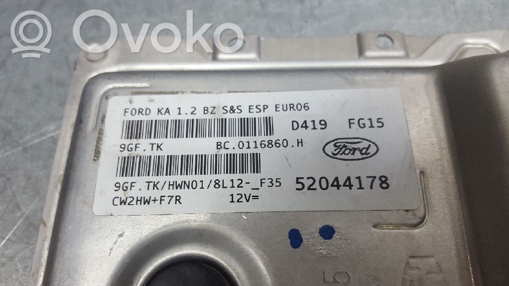 Ford Ka Engine control unit/module 