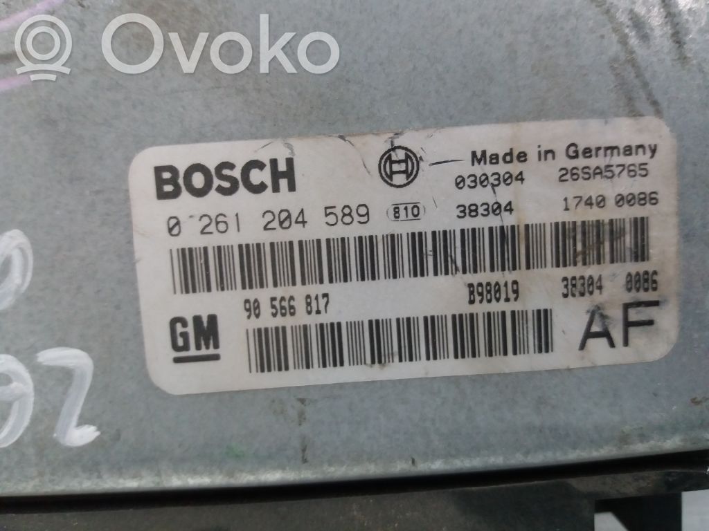 Opel Omega B1 Engine control unit/module 