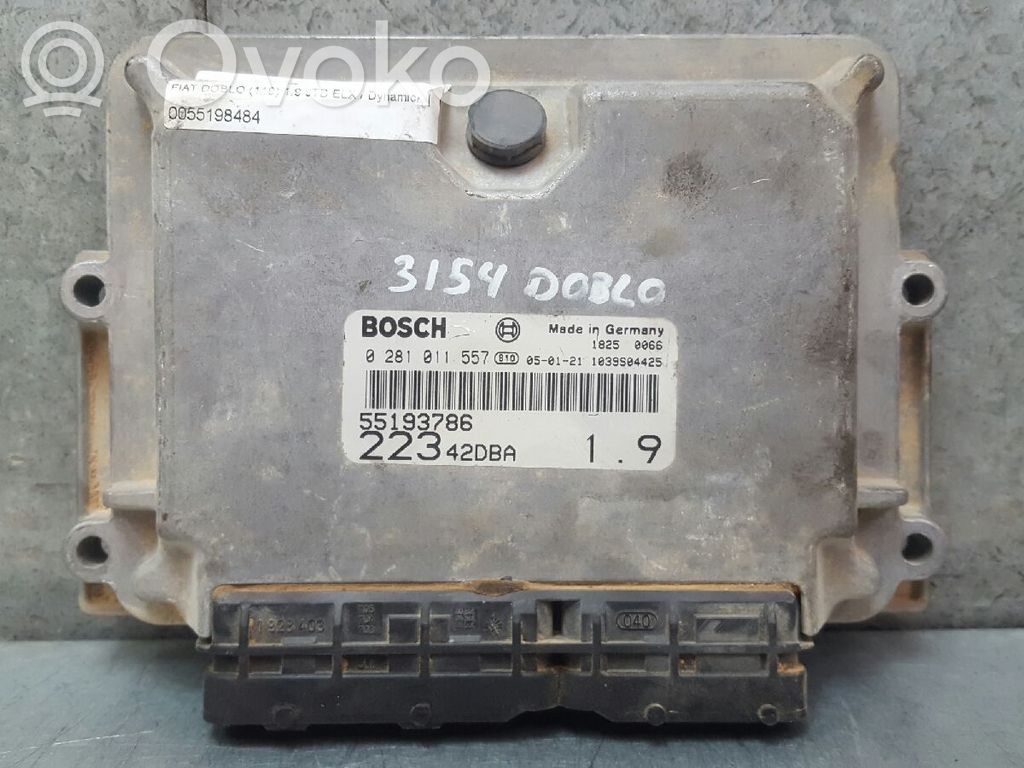 Fiat Doblo Centralina/modulo del motore
