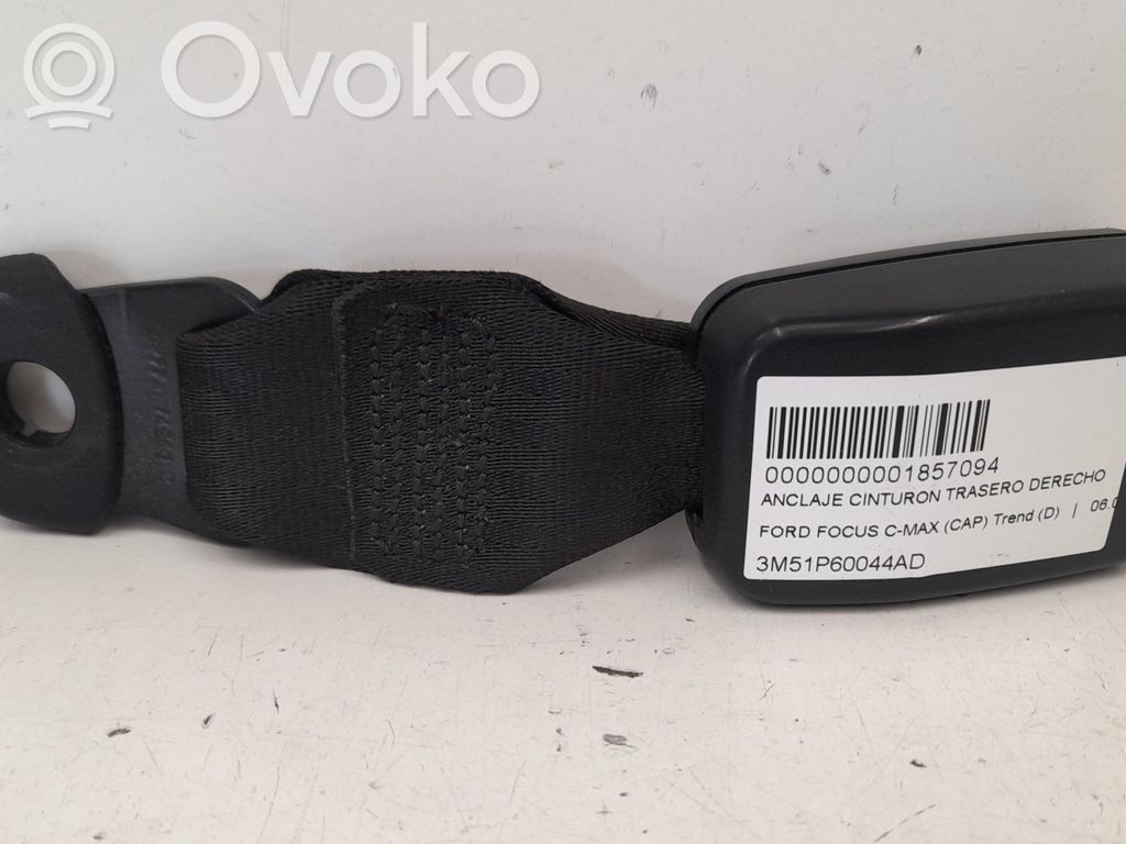 Ford Focus C-MAX Bridă fixare centură de siguranță spate 