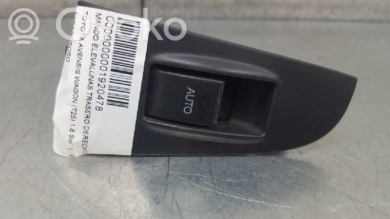 Toyota Avensis T250 Comutator comandă geamuri electrice 