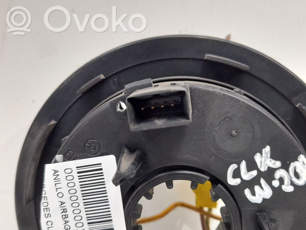 Mercedes-Benz CLK A208 C208 Innesco anello di contatto dell’airbag (anello SRS)