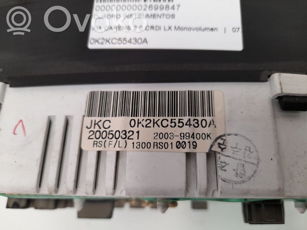 KIA Carens I Tachimetro (quadro strumenti) 