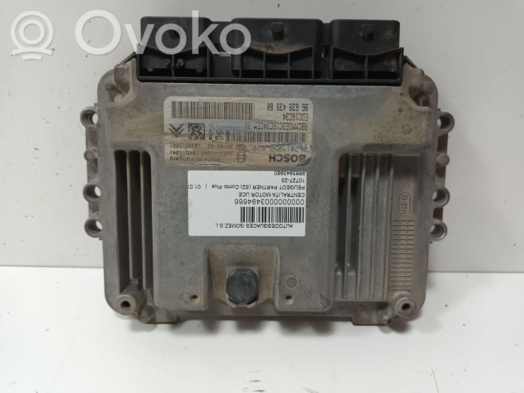 Centralina/modulo del motore   9663943980