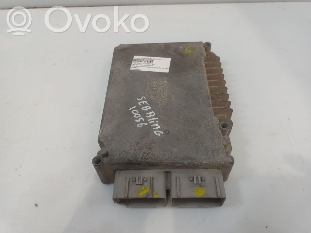 Chrysler Sebring (ST-22 - JR) Sterownik / Moduł ECU 