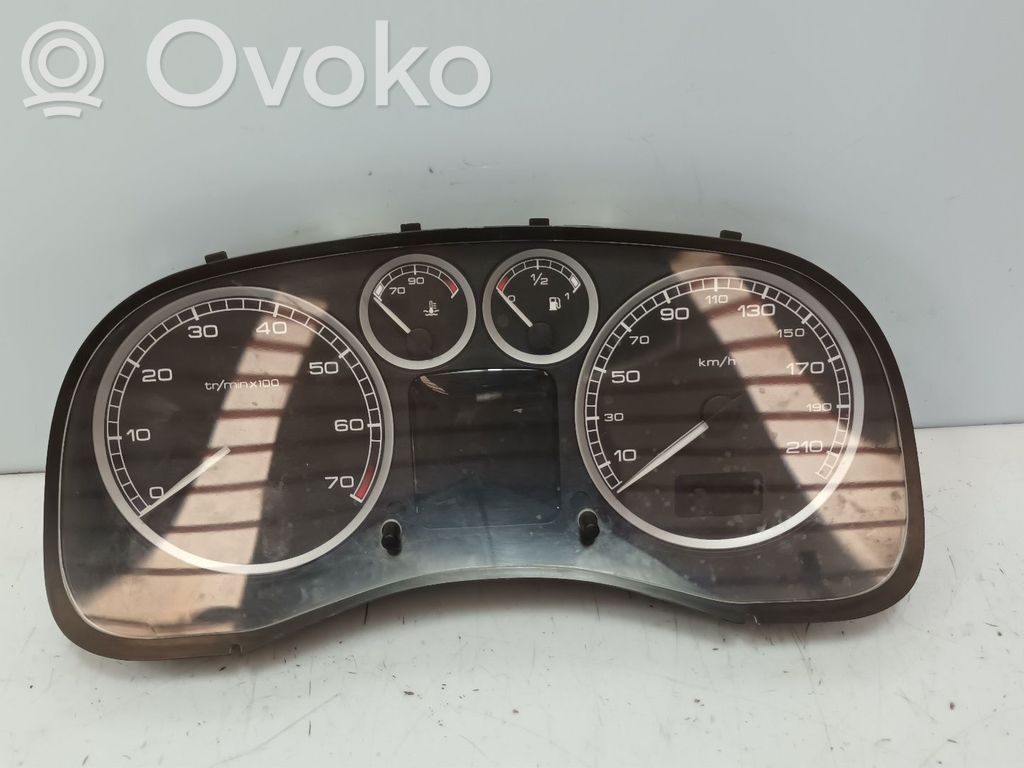 Peugeot 307 Tachimetro (quadro strumenti) 