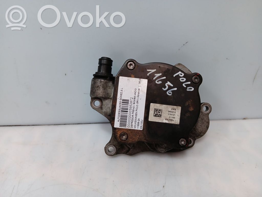 Volkswagen Polo V 6R Pompe à vide