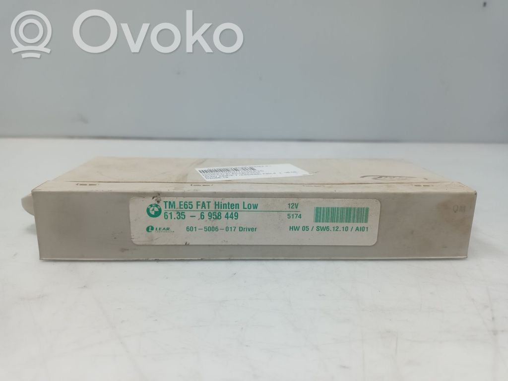 BMW 7 E65 E66 Muut ohjainlaitteet/moduulit 