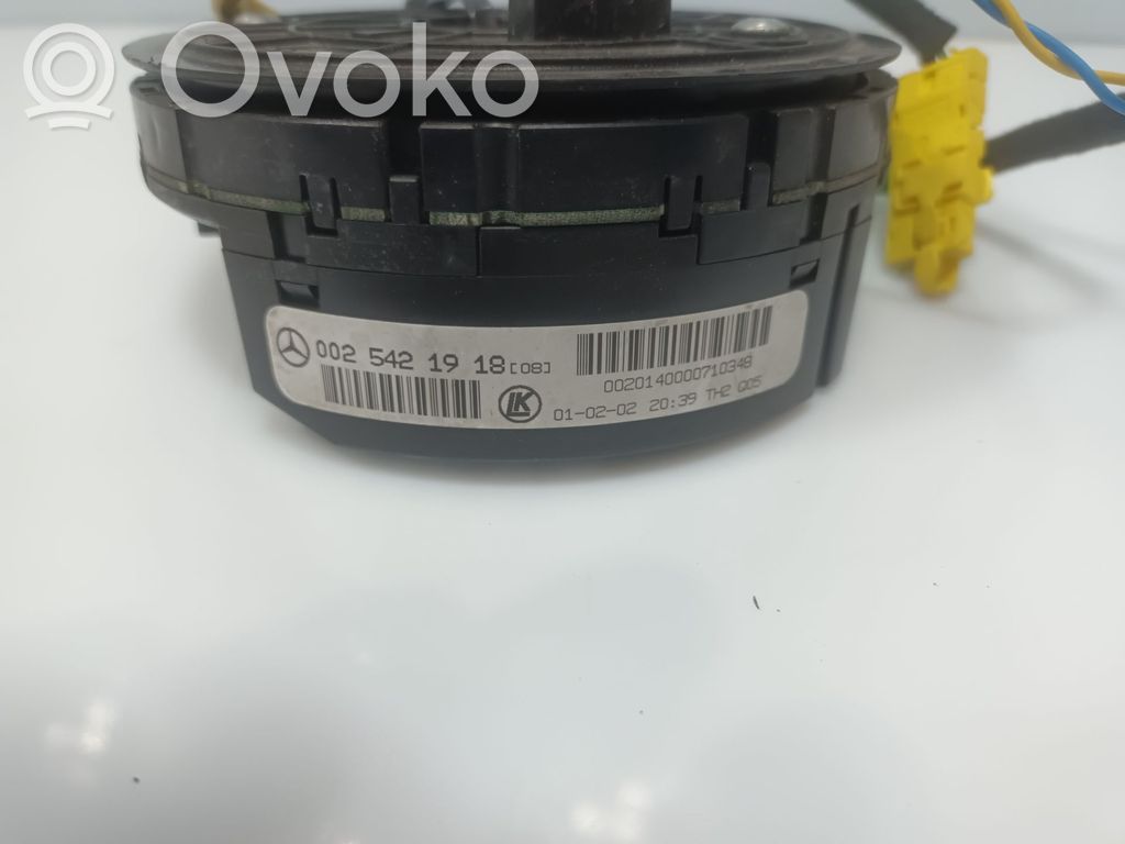 Mercedes-Benz C W203 Innesco anello di contatto dell’airbag (anello SRS)