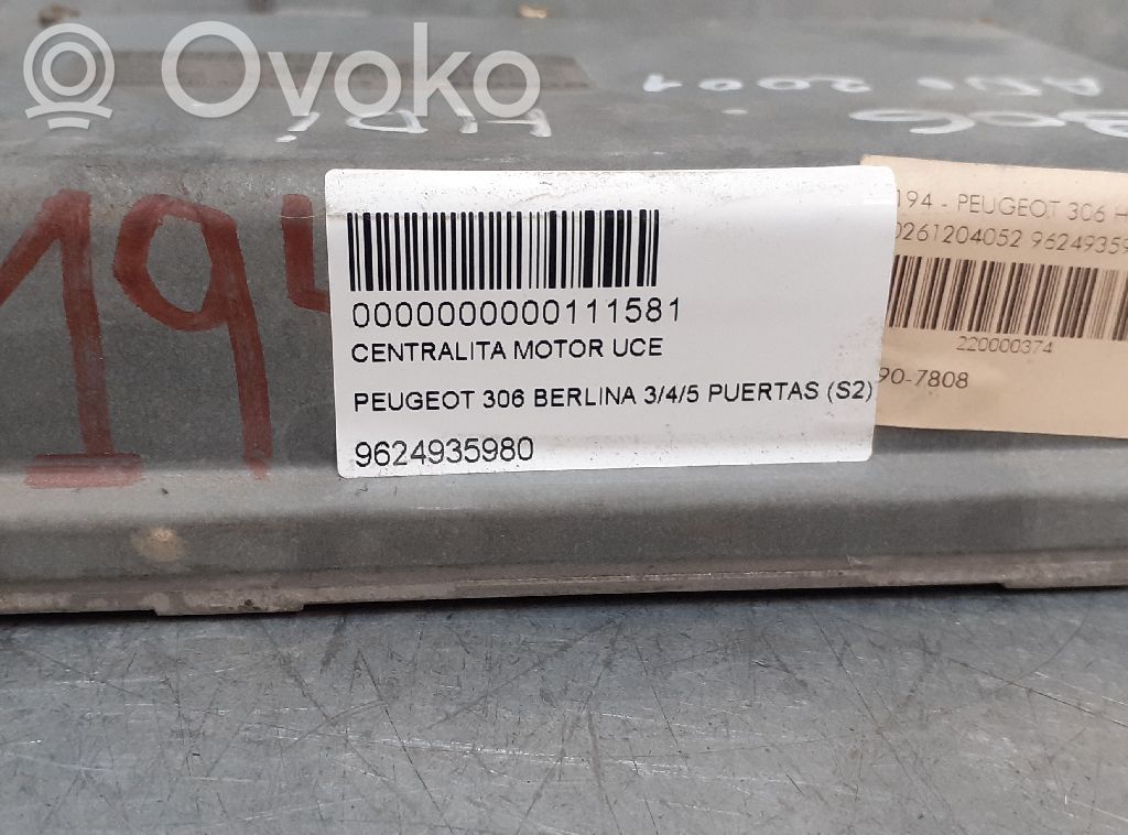 Peugeot 306 Calculateur moteur ECU