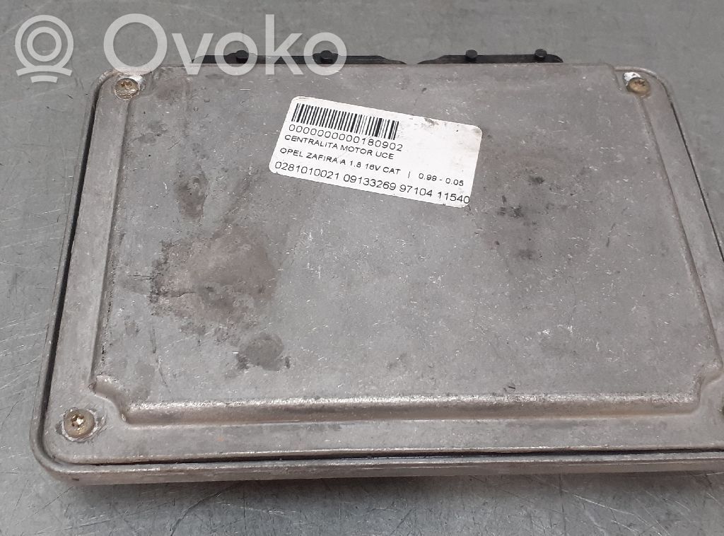 Unidad de control/módulo del motor   09133269