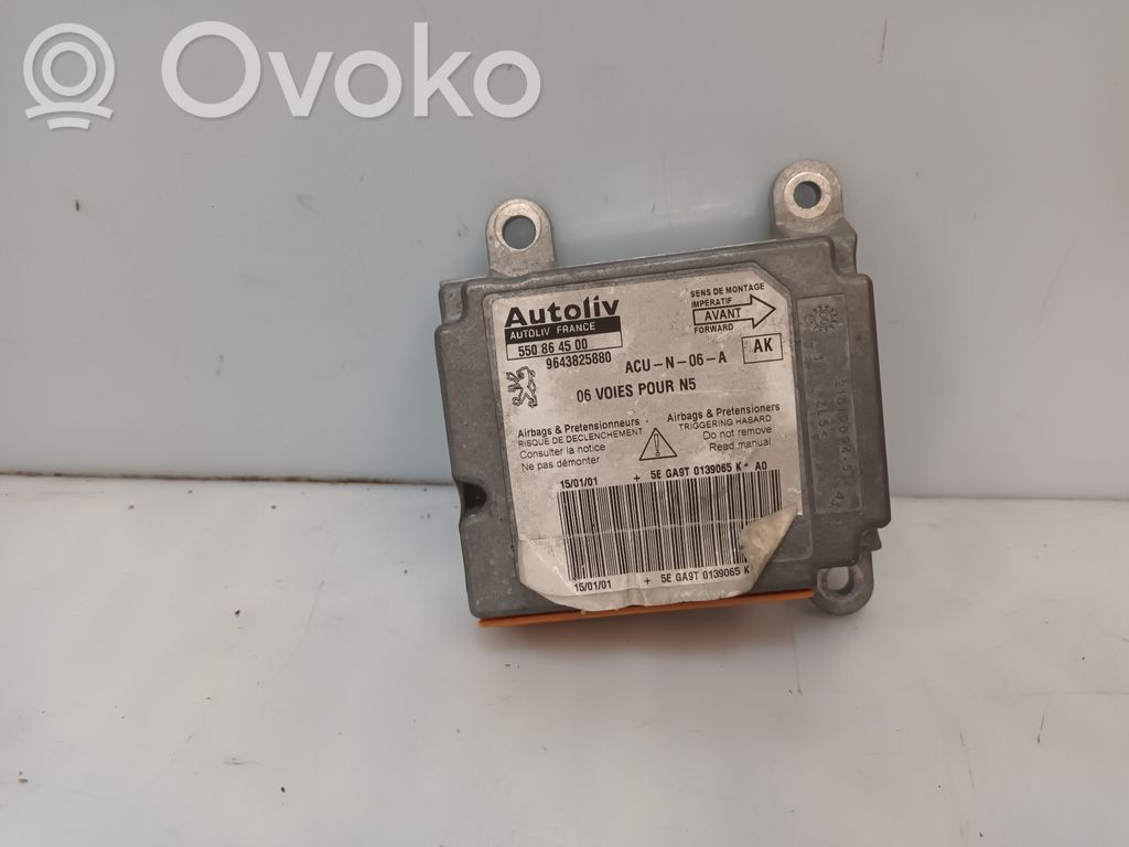Peugeot 306 Module de contrôle airbag