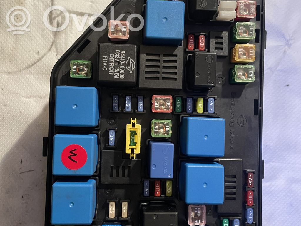 SsangYong Korando Fuse box set 