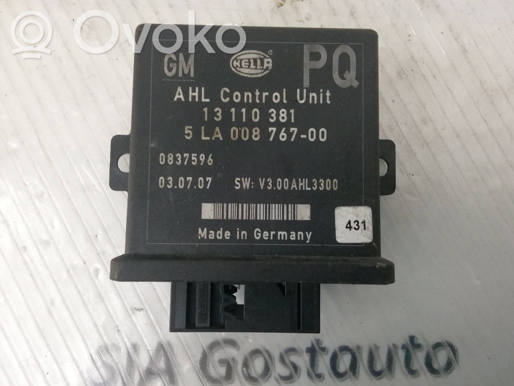 Opel Astra H Xenon control unit/module 