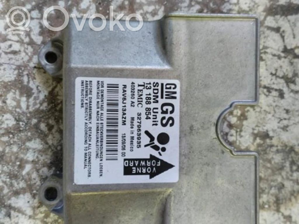 Opel Astra G Unitate/modul de comandă airbaguri