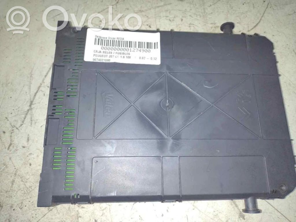 Peugeot 207 CC Modulo fusibile