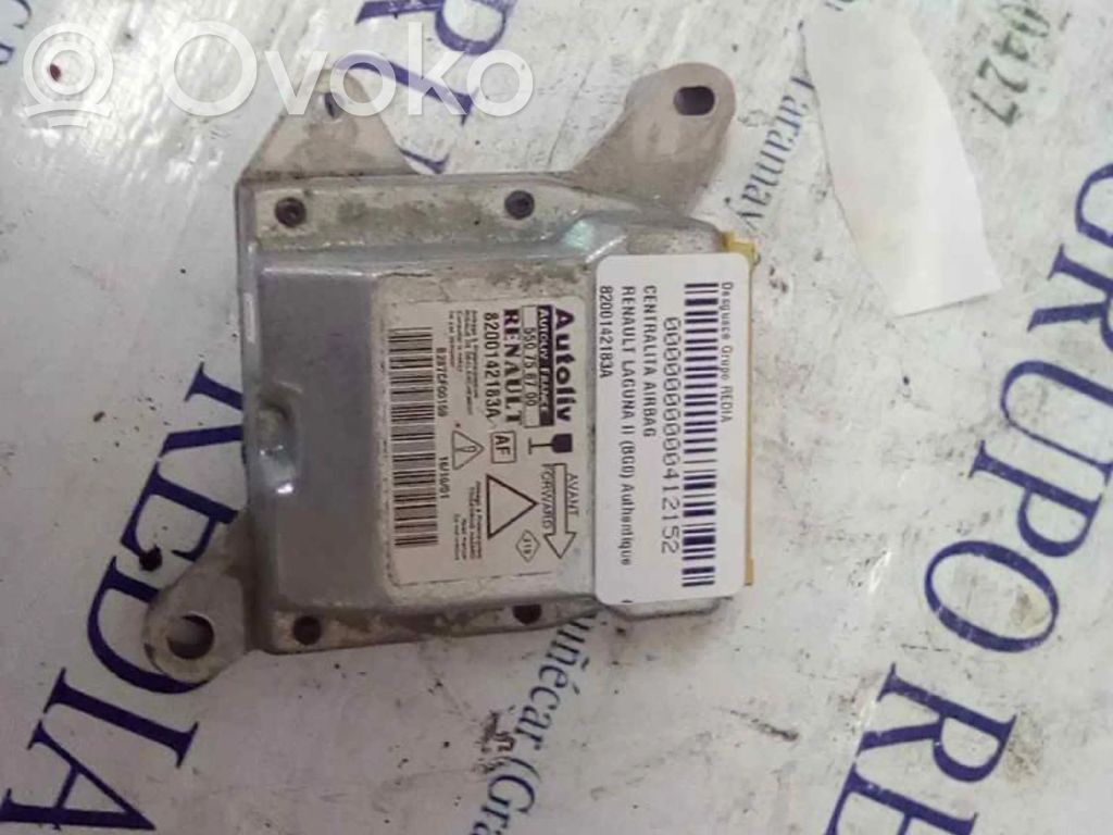 Renault Laguna II Unitate/modul de comandă airbaguri 