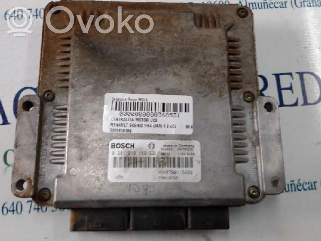 Renault Scenic I Unitate control motor/modul ECU 