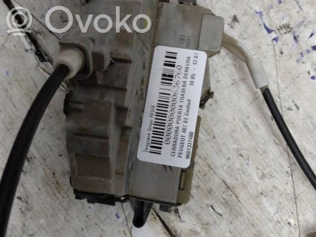Seat Ibiza III (6L) Cerradura de puerta trasera