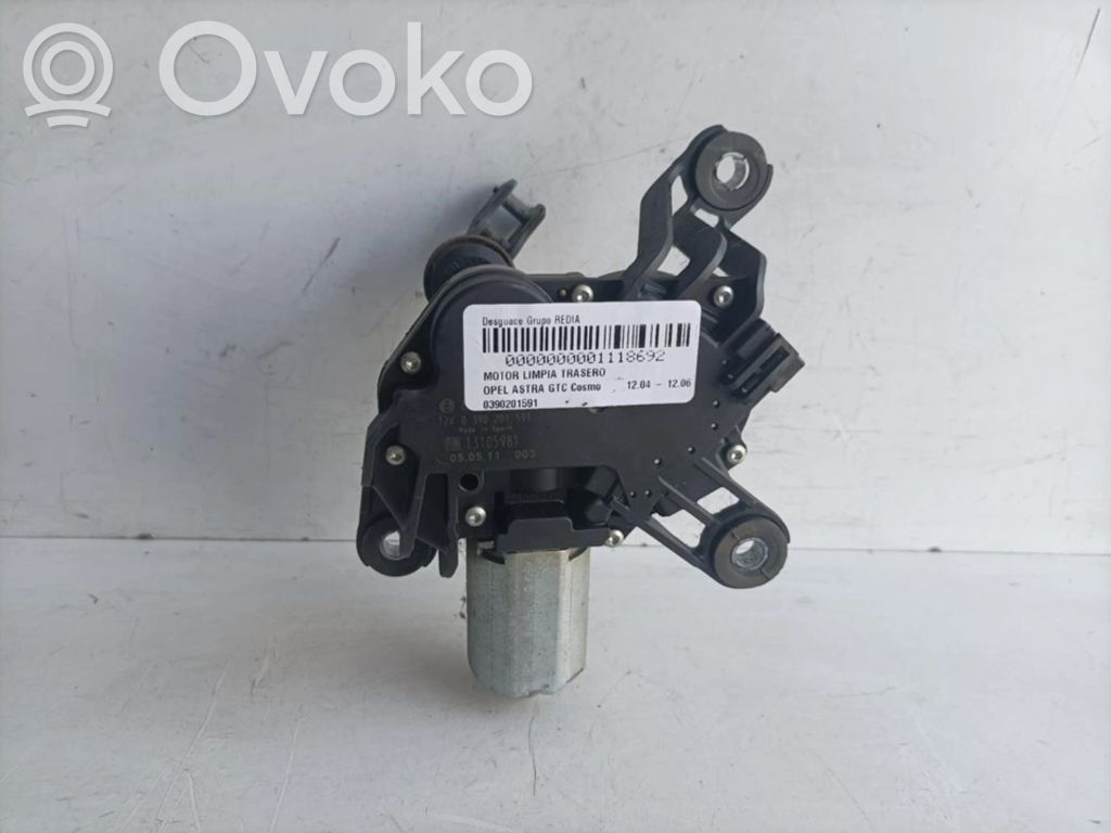 Opel Astra H Motor ștergător lunetă 