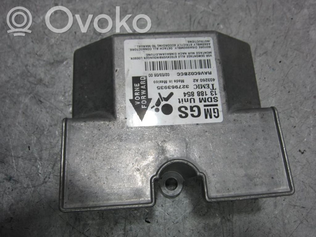 Opel Astra H Centralina/modulo airbag 