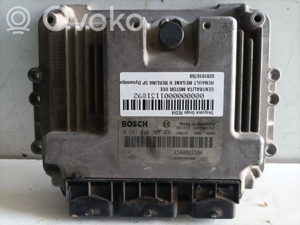 Renault Megane II Centralina/modulo motore ECU