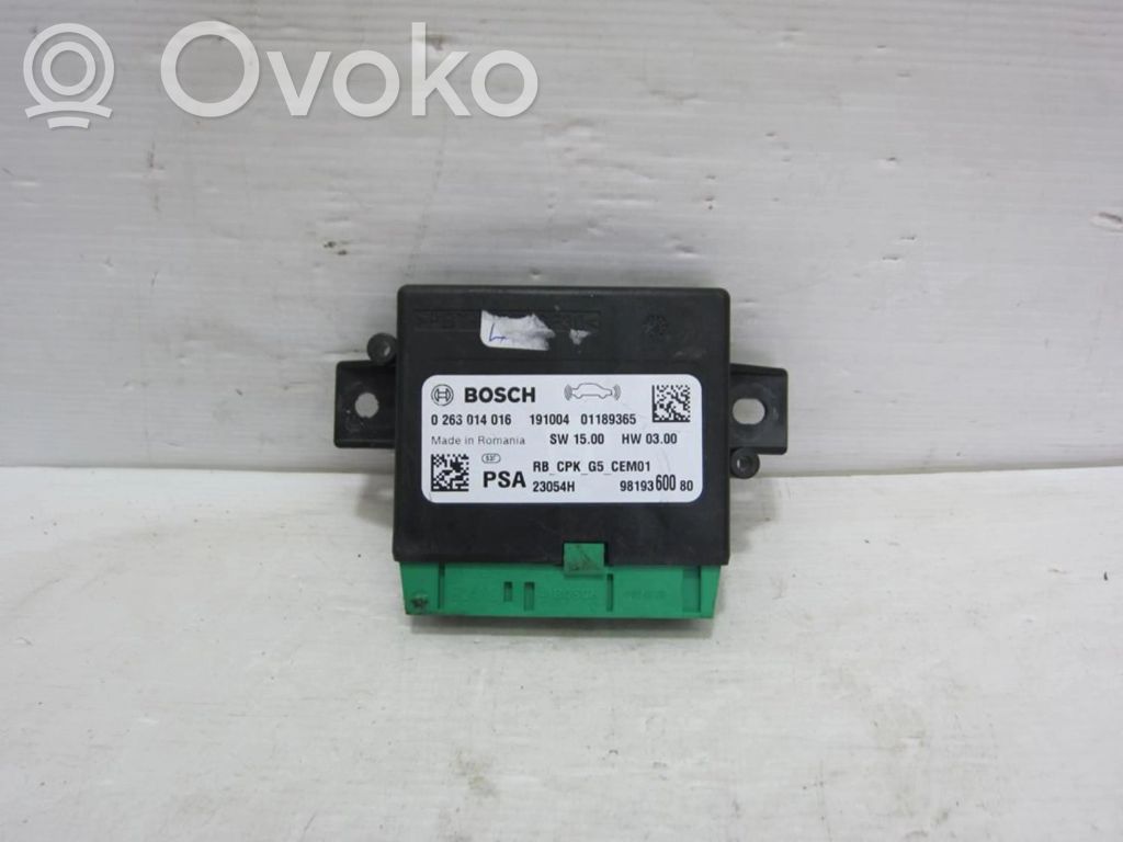Citroen C5 Sterownik / Moduł ECU 
