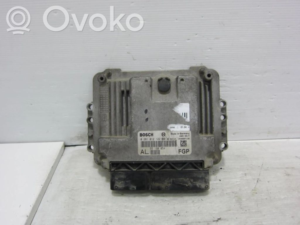 Opel Astra H Unitate control motor/modul ECU 