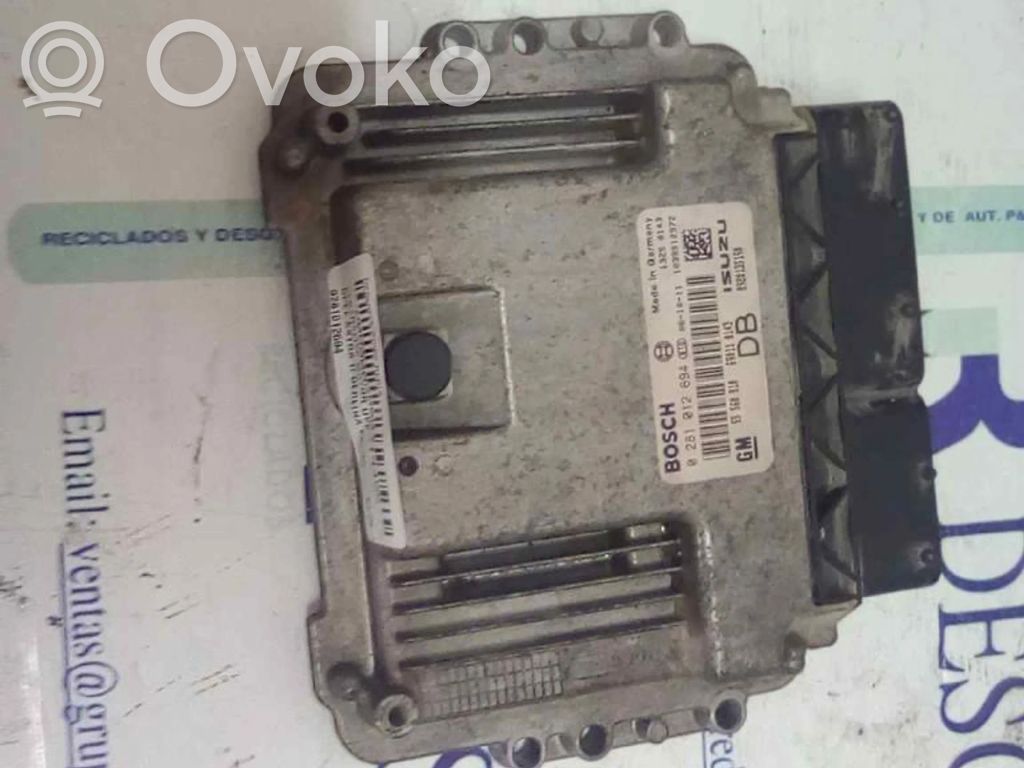 Opel Astra H Unitate control motor/modul ECU
