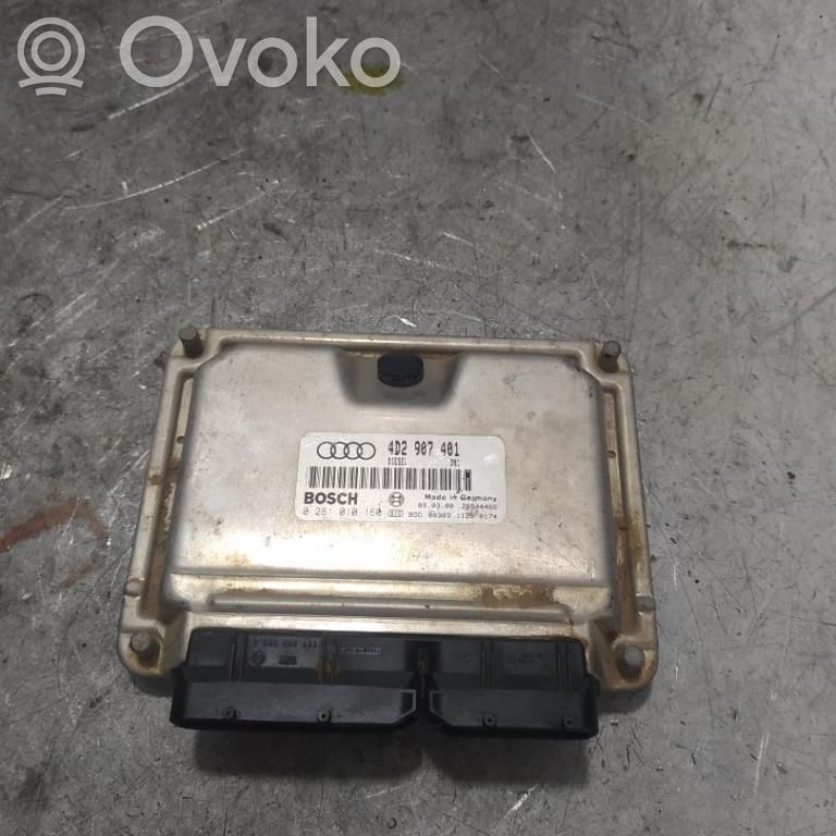 Unité de commande, module ECU de moteur   4D2907401