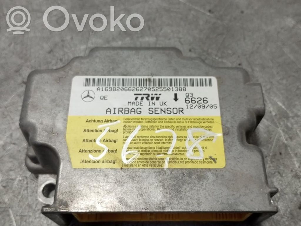 Mercedes-Benz B W245 Unitate/modul de comandă airbaguri 
