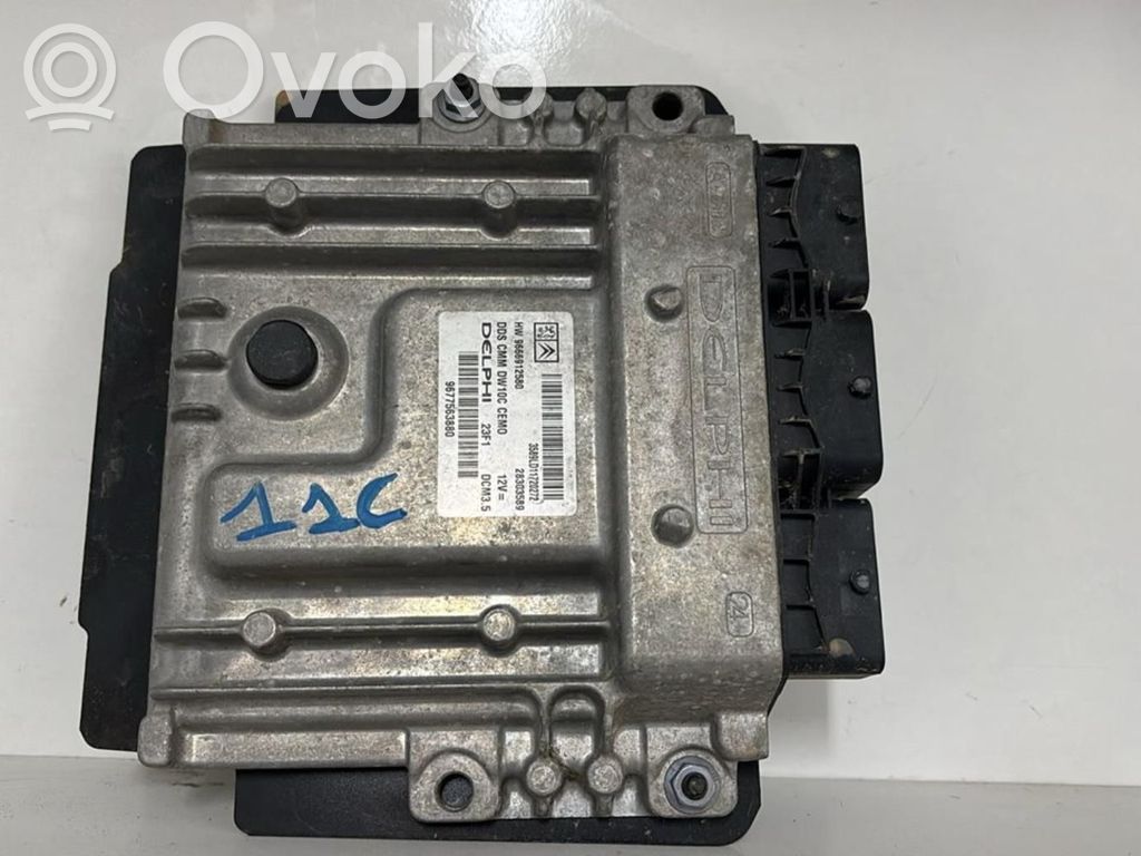 Citroen C4 Grand Picasso Unité de commande, module ECU de moteur 