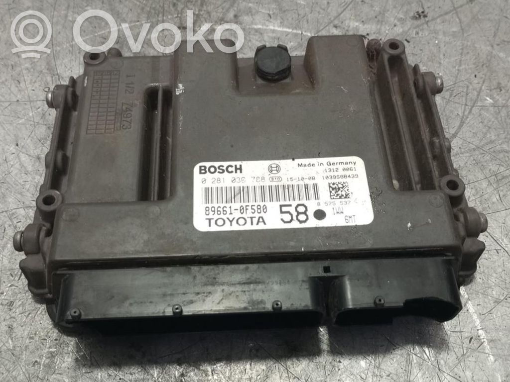 Toyota Verso Engine control unit/module ECU 